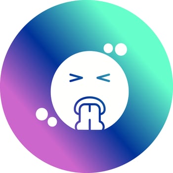 Vomit Vector Icon