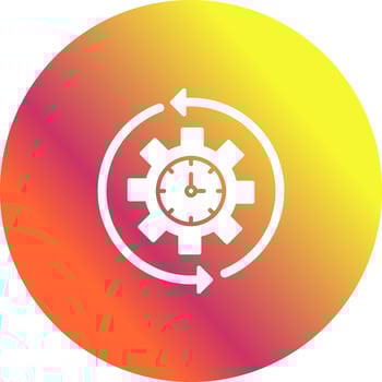 Rotate Time Vector Icon