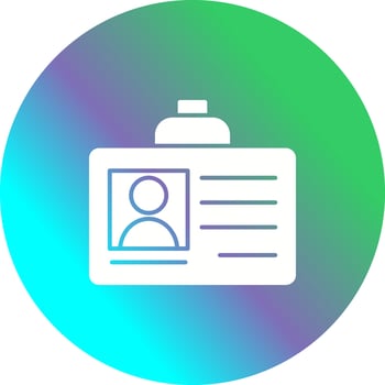 Id Card Vector Icon