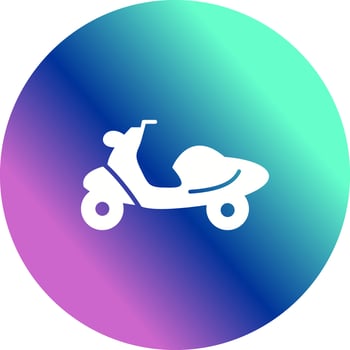 Scooter Vector Icon