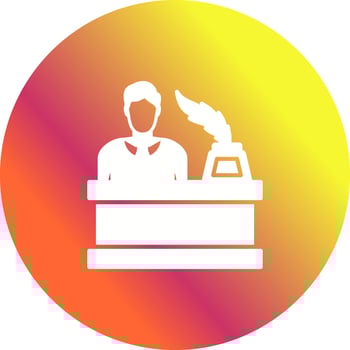 magistrate Vector Icon