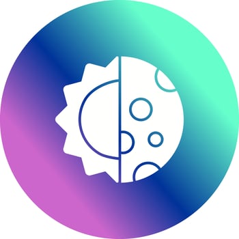 Day And Nigt Vector Icon