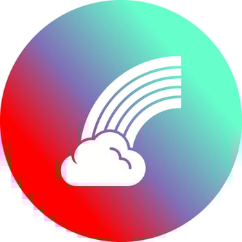Rainbow Vector Icon