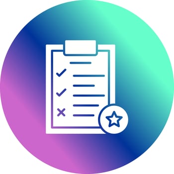 Task List Vector Icon