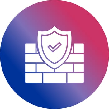 FireWall Vector Icon
