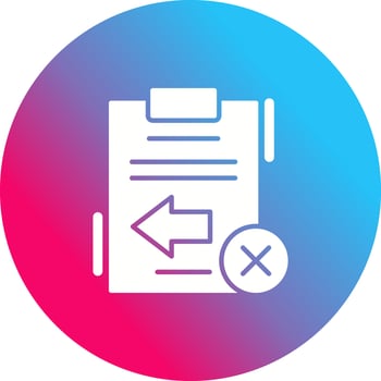 Return Failed Vector Icon