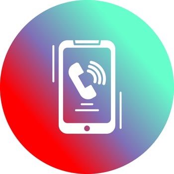 Incoming Call Vector Icon