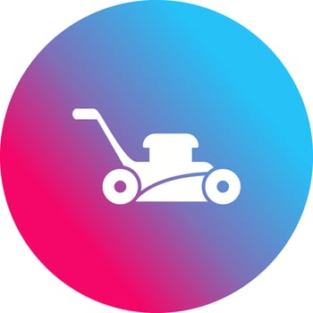 Lawn Mower Vector Icon