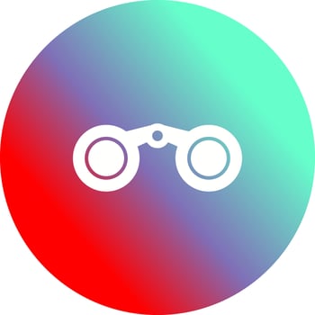 Binoculars Vector Icon