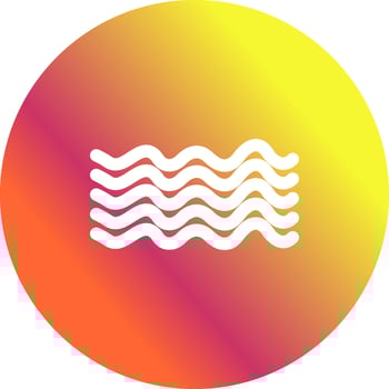Magnetic Waves Vector Icon