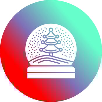 Snow Glob Vector Icon