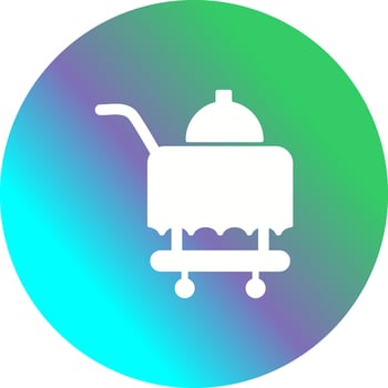 Room Service Vector Icon