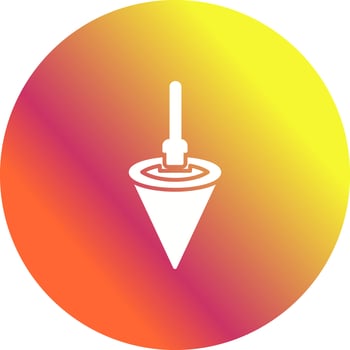 Plumb Bob Vector Icon
