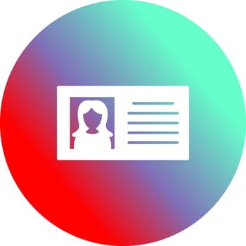 Female Profile Vector Icon