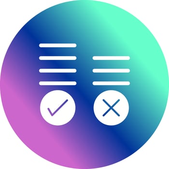 Voting Result Vector Icon