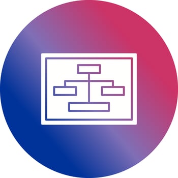 Unique Seo Structure Vector Icon