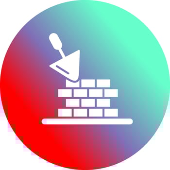 Brickwall Vector Icon