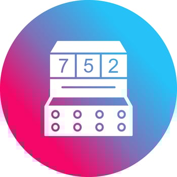 Slot Machine Vector Icon