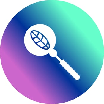 Unique Organic Search Vector Icon
