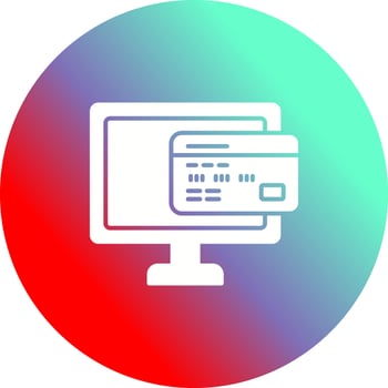 Online Payment Vector Icon
