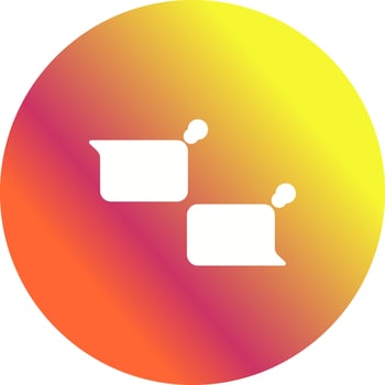 Chatting Vector Icon