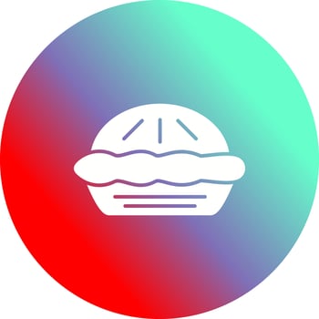 Pie Vector Icon