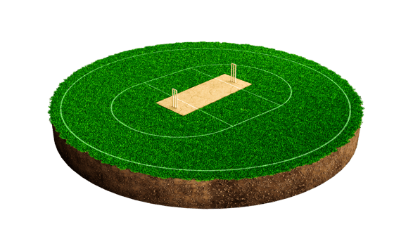 round cricket stadium miniature Sports Ground 3d illustration png