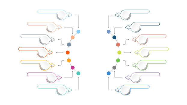 Infographic with 14 steps, process or options. png