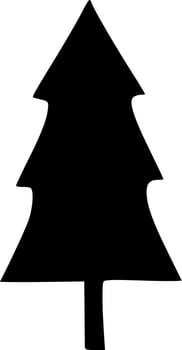 vector illustration of tree shape
