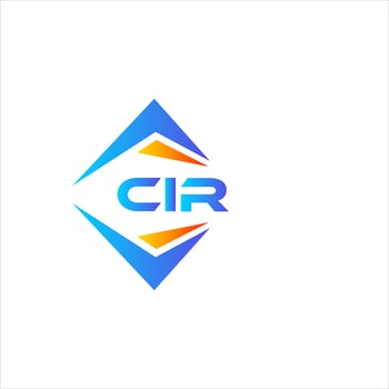 CIR abstract technology logo design on white background. CIR creative initials letter logo concept. vector
