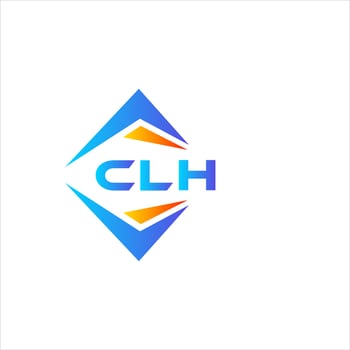 CLH abstract technology logo design on white background. CLH creative initials letter logo concept. vector