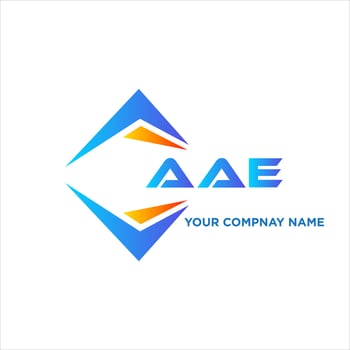 AAE abstract technology logo design on white background. AAE creative initials letter logo concept. vector