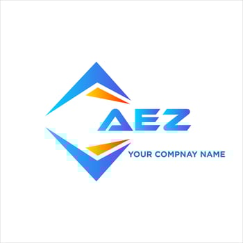 AEZ abstract technology logo design on white background. AEZ creative initials letter logo concept. vector