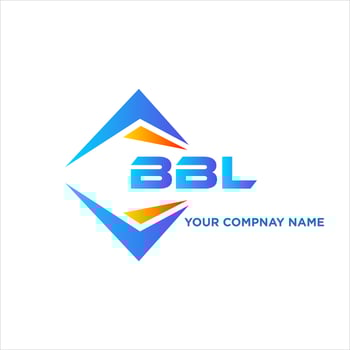 BBL abstract technology logo design on white background. BBL creative initials letter logo concept. vector