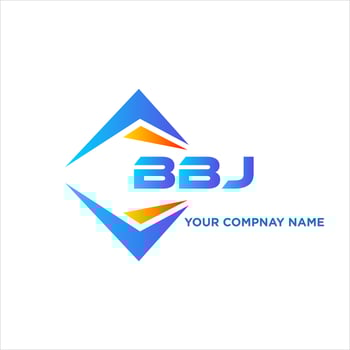 BBJ abstract technology logo design on white background. BBJ creative initials letter logo concept. vector