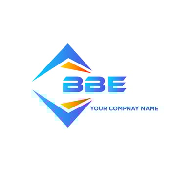 BBE abstract technology logo design on white background. BBE creative initials letter logo concept. vector