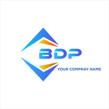 BDP abstract technology logo design on white background. BDP creative initials letter logo concept. vector