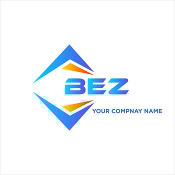 BEZ abstract technology logo design on white background. BEZ creative initials letter logo concept. vector