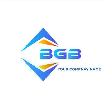 BGB abstract technology logo design on white background. BGB creative initials letter logo concept. vector