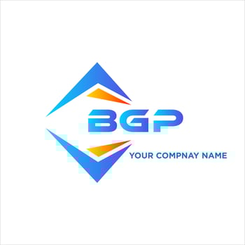 BGP abstract technology logo design on white background. BGP creative initials letter logo concept. vector