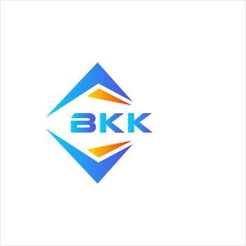 BKK abstract technology logo design on white background. BKK creative initials letter logo concept. vector