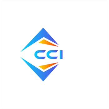 CCI abstract technology logo design on white background. CCI creative initials letter logo concept. vector