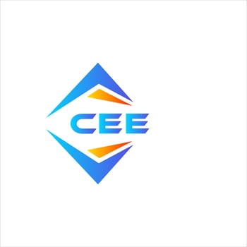 CEE abstract technology logo design on white background. CEE creative initials letter logo concept. vector