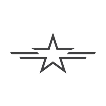 Star Logo Template vector icon illustration