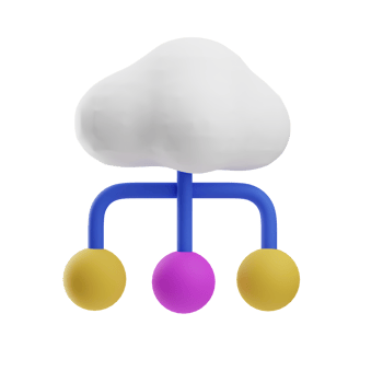 3d illustration cloud compute big data png