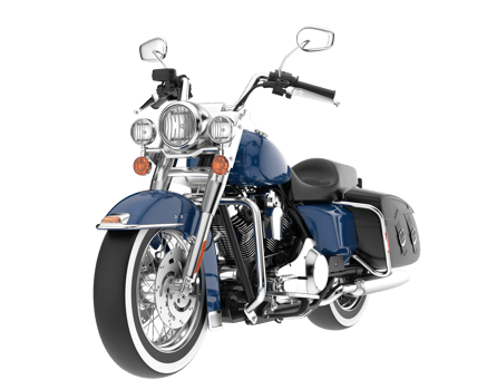 Motorcycle isolated on transparent background. 3d rendering - illustration png