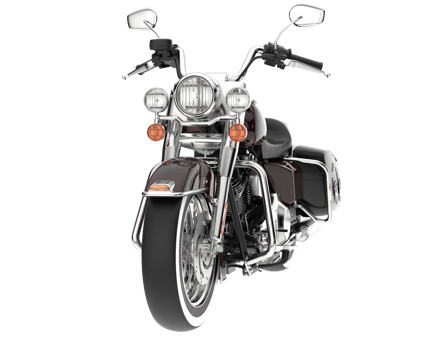 Motorcycle isolated on transparent background. 3d rendering - illustration png