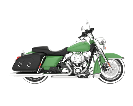 Motorcycle isolated on transparent background. 3d rendering - illustration png