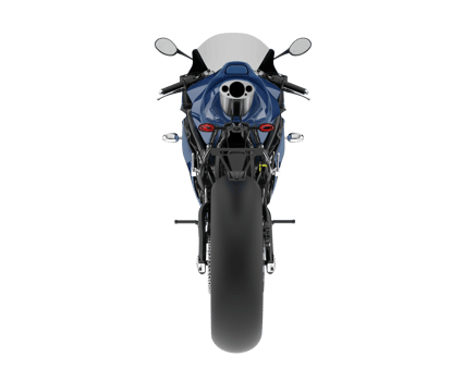Motorcycle isolated on transparent background. 3d rendering - illustration png