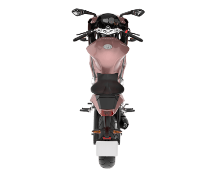 Motorcycle isolated on transparent background. 3d rendering - illustration png